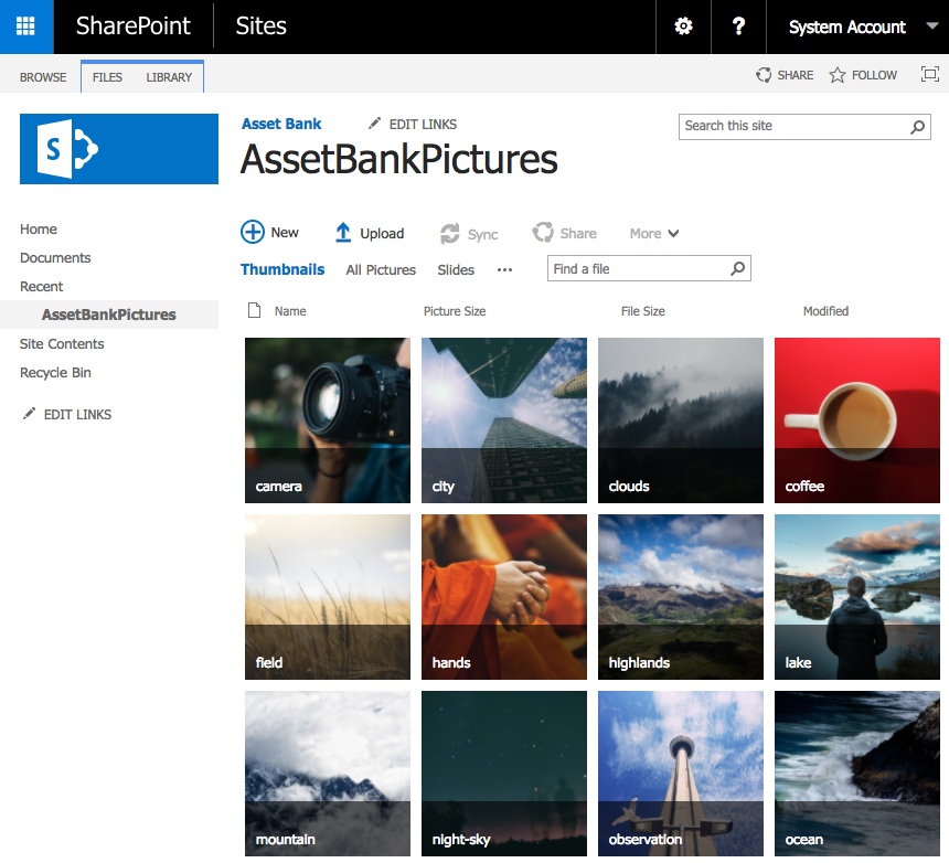 sharepoint ipicture library rest api
